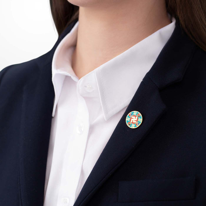 Falun Pin - Teal