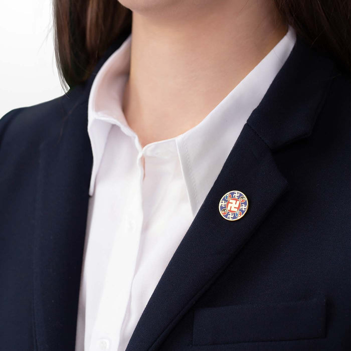 Falun Pin - Indigo Blue