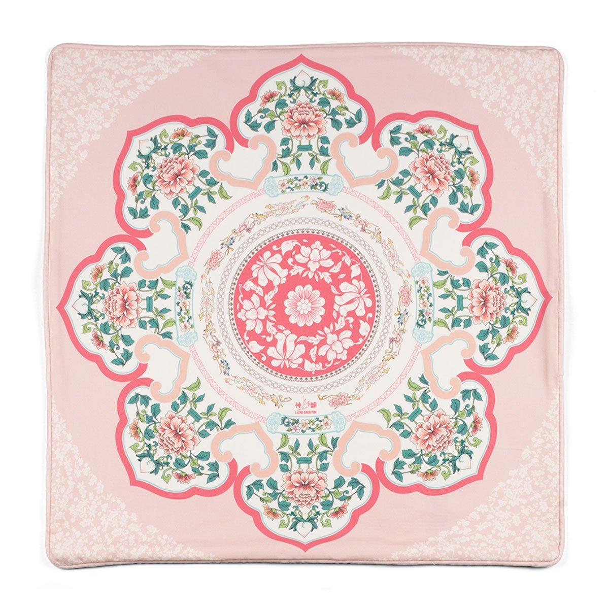Courtyard Elegance Cushion Cover
