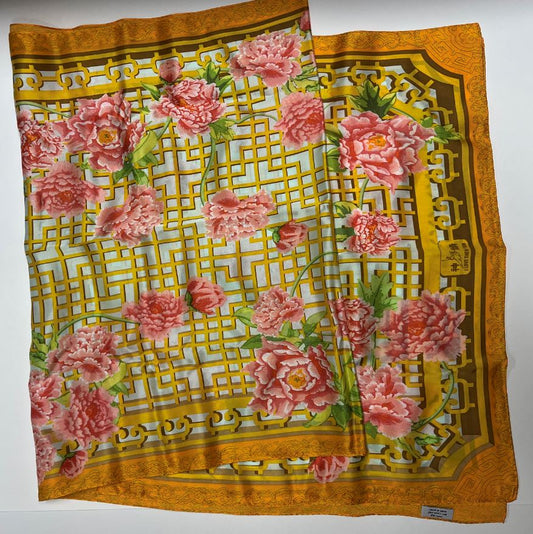Elegant Embroidery long scarf