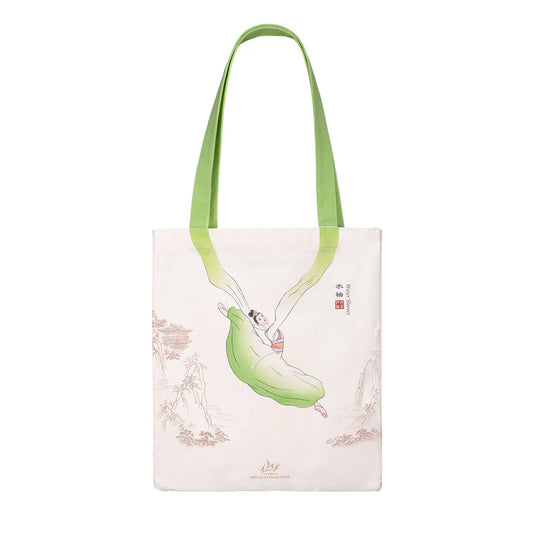 Water Sleeves Canvas Bag Green