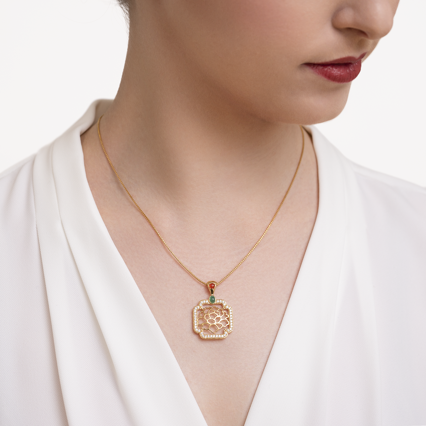 Tang Flower Necklace - Shen Yun Shop