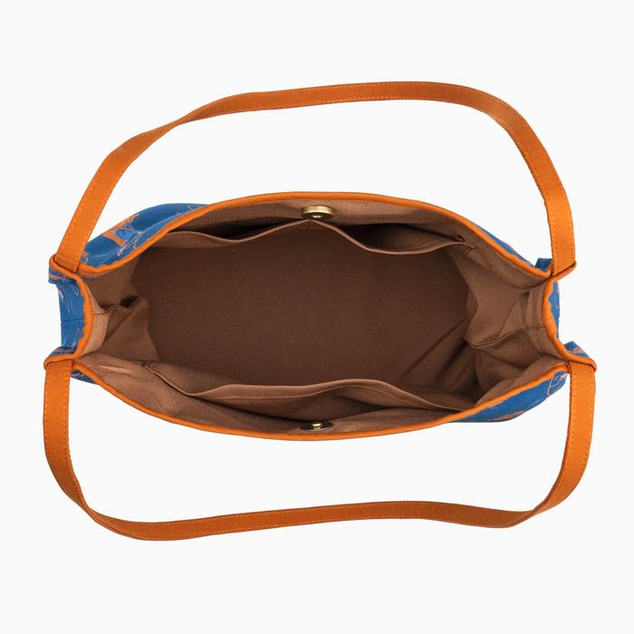 Lantern Grace Tote Bag - Blue