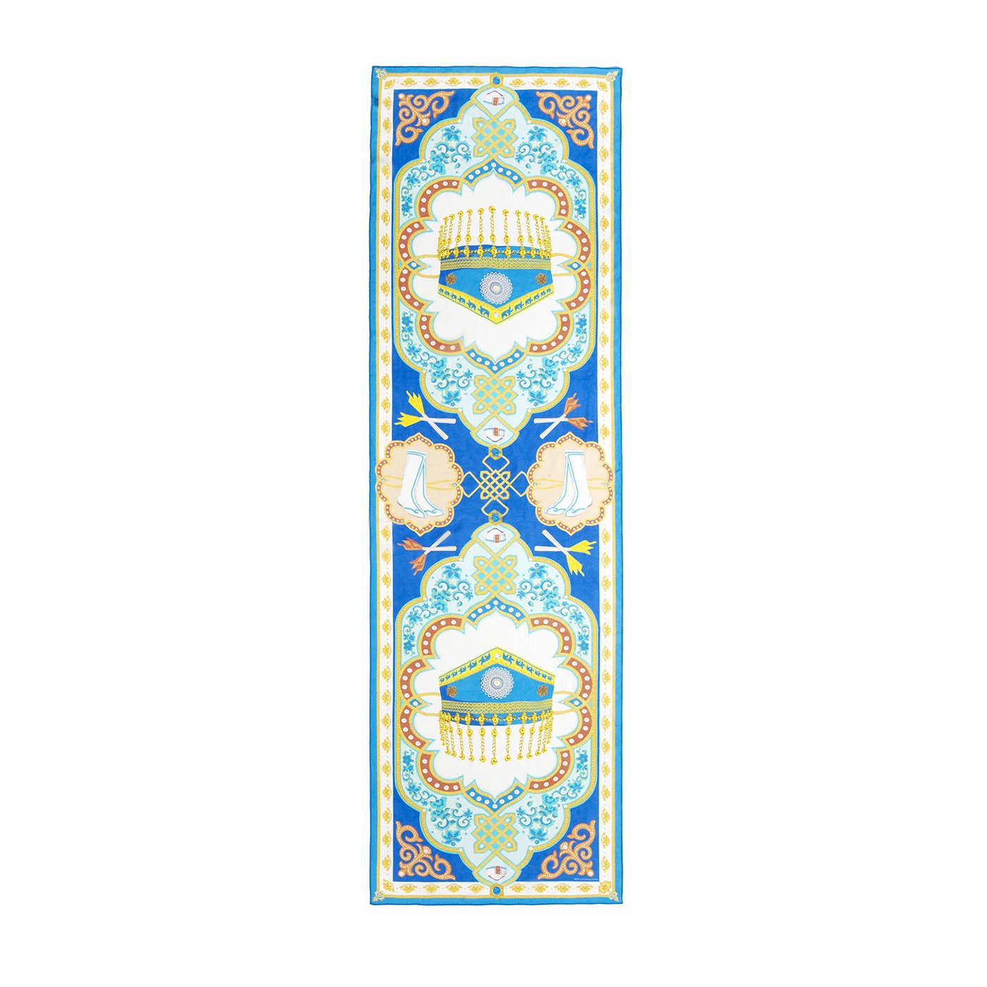 Mongolian Hospitality Silk Scarf - Chiffon - Shen Yun Shop