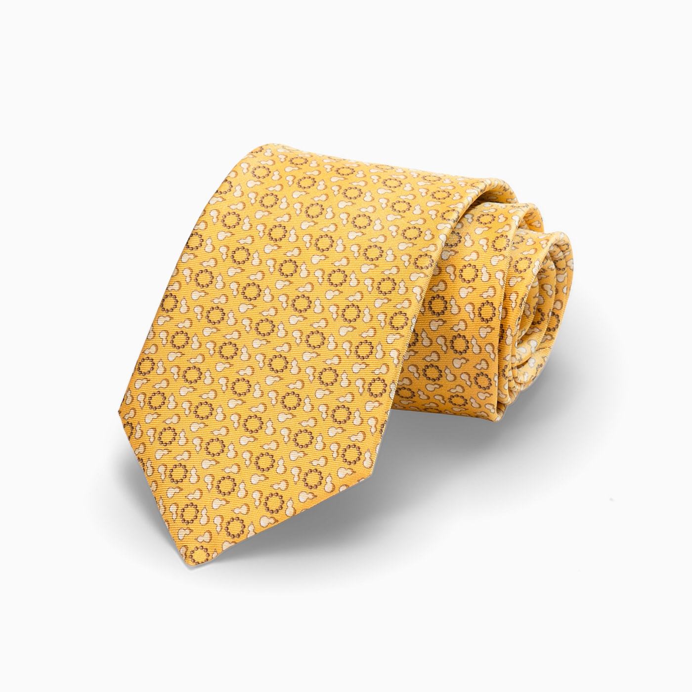The Heroic Lu Zhishen Tie - Orange