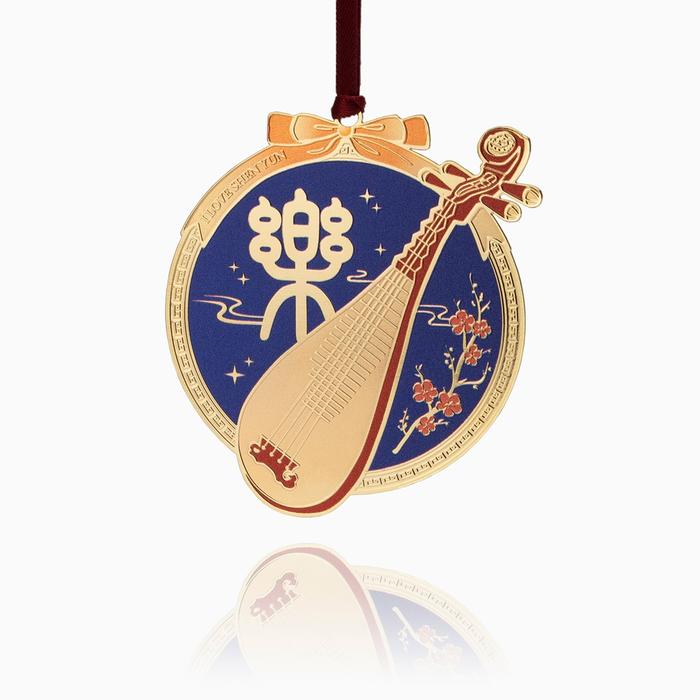Celestial Melody—Pipa Ornament