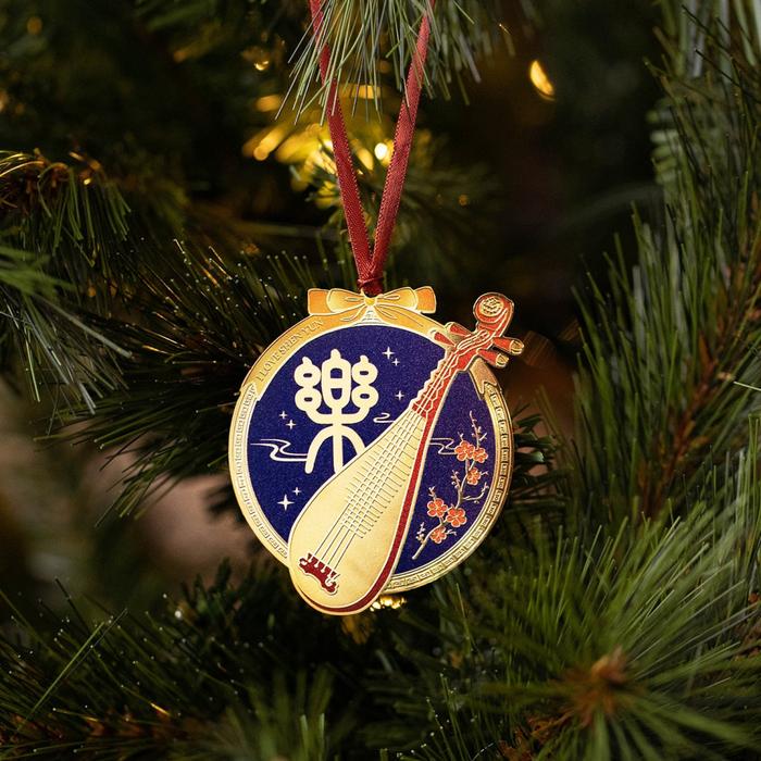 Celestial Melody—Pipa Ornament