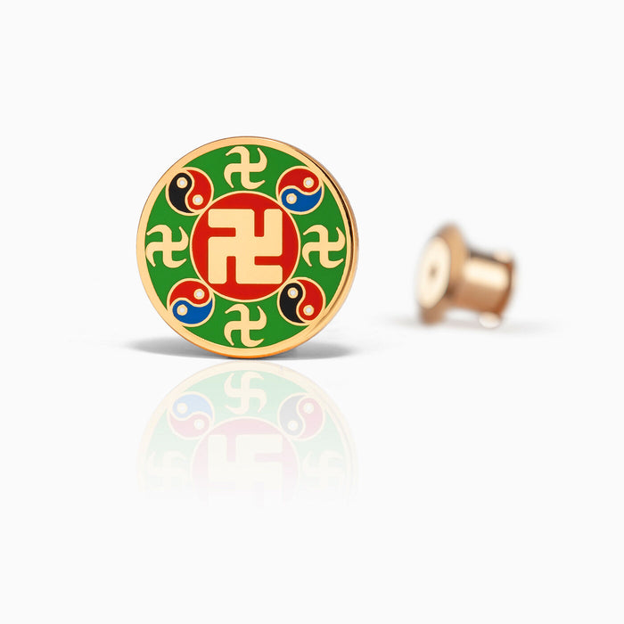 Falun Pin - Green