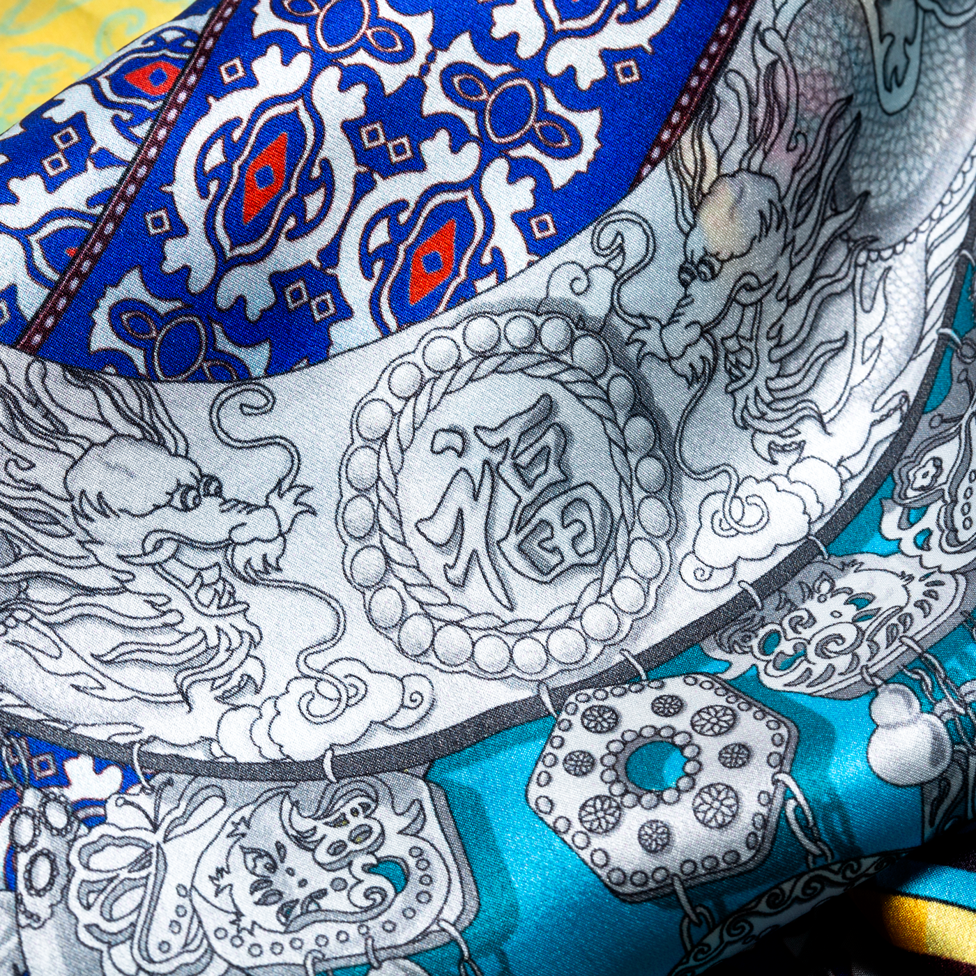 In a Miao Village Silk Scarf - Shen Yun Shop