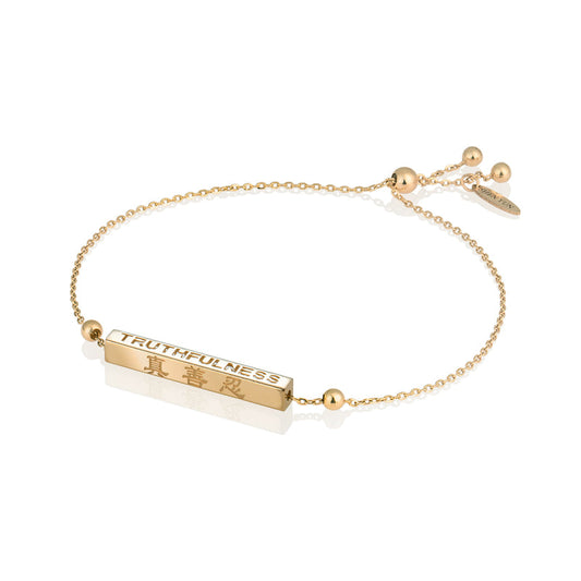 Zhen Shan Ren Elegant Virtues Bracelet - 14kt Yellow Gold