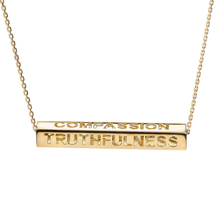 Zhen Shan Ren Elegant Virtues Necklace - 14kt Yellow Gold